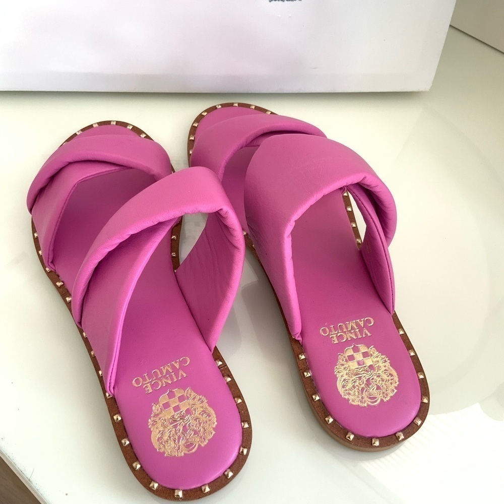 Vince Camuto Palennie Stud Slide sandals - Picture 2 of 4